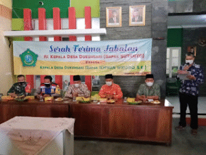 Usai Dilantik Ikhwan Widodo Kades Dukuhsari Langsung Bekerja Berikan Pelayanan Pada Masyarakat