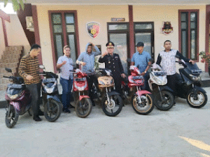 Curi 16 Motor Dalam Waktu 3 Bulan, 2 Pria di Samarinda Diamankan Polisi