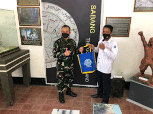 Tim Wasrik Itkoopsau I Bersilaturahmi, Dengan Mengunjungi Museum Kota Sabang     