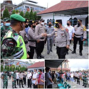 Kapoldasu dan Kasdam I BB Turun Langsung cek Pilkades Taput, himbau “Jaga Persaudaraan”