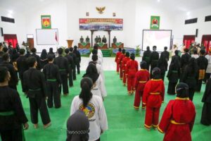 Menguri-uri Seni Budaya Bangsa, Korem 071/Wijayakusuma Gelar Pencak Silat Tradisional Giat Komsos Kreatif