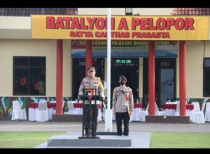 Apel Perdana di Mako Brimob, Irjen Yan: Brimob Jangan Selalu Melihat ke Atas, Lihaatlah ke Bawah
