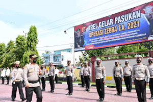 Polres Aceh Timur Gelar Apel Pasukan Operasi Zebra 2021, Ini Penekanan Kapolda