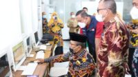 Plt Walikota Bersama Kadisdik Tinjau Pelaksanaan PJJ