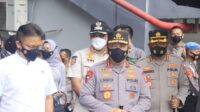 Kapolri dan Menkes RI Pantau Vaksinasi di Stadion Patriot Candrabhaga