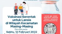 Dilaksanakan Besok, Vaksinasi Lansia Serentak di Seluruh Kecamatan di Kota Bekasi