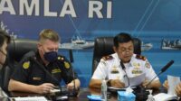 Bakamla RI Zona Maritim Barat Terima Kunjungan Atase ABF Kedubes Australia