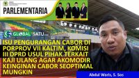 Isu Pengurangan Cabor Porprov, DPRD Berau Usul Pihak Terkait Kaji Ulang