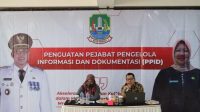Sekda Kota Bekasi Buka Giat Penguatan Pejabat Pengelola Informasi Dokumentasi