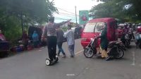 Atasi Kemacetan di Pasar Tradisional Lambocca, Kasatlantas Polres Bantaeng Turun Langsung