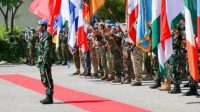 Satgas FHQSU XXVI-O1 Sukses Gelar Upacara International Day Of Peacekeepers 2023
