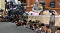 Membahayakan Petugas, Pelaku Geng Motor di Palu dilakukan Tindakan Tegas Terukur