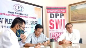 Sekber Wartawan Indonesia (SWI) Pusat Menyatakan Menolak Draf RUU Penyiaran yang Dihasilkan Badan Legislasi DPR RI