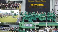 Mempererat Silaturahmi Prajurit KOREM 132/Tdl Bersama PT ASABRI (Persero) dan Bank Mandiri Taspen (MANTAP) Gelar Olahraga Bersama