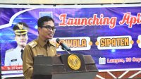 Tingkatkan Efektifitas Pelayanan, Syaridin Launching Aplikasi Sippikola, Sipaten dan MANDI On Time