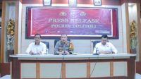 Polres Tolitoli Gelar Konferensi Pers Akhir Tahun 2024
