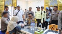 Polres Aceh Timur Gelar Donor Darah di HUT Satpam ke-44