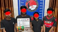 Gerebek Rumah Warga, Polsek Ranto Peureulak Amankan Empat Pemuda dan 20 Paket Narkotika Jenis Sabu