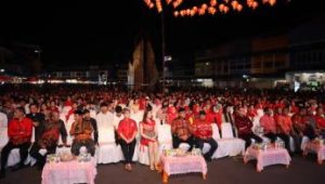 Kapolda Kepri & Kapolresta Tanjungpinang Partisipasi Malam Perayaan Imlek 2476 Kongzili