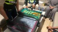 Sub Satgas Pemberantasan Narkoba : Satgas Damar Bais TNI Gagalkan Penyelundupan 5 Kg Sabu di Bandara Hang Nadim Batam