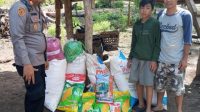 Polsek Lubuk Linggau Timur l Berikan Bantuan Bibit Jagung dan Pupuk Kepada Petani