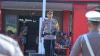 Kapolres Tolitoli AKBP Wayan Wayracana Aryawan SIK Pimpin Apel Gelar Pasukan Operasi keselamatan Tinombala 2025