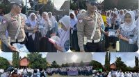 Police Go School, Satgas Ops Keselamatan Tinombala 2025 Polres Sigi Gelar Penyuluhan Tertib Berlalu Lintas di SMA Negeri 2 Sigi