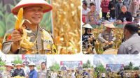 Kapolda Sulteng Pimpin Panen Raya Jagung Serentak, Wujudkan Asta Cita