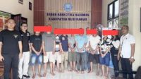 Hasil Gakkum Narkoba di Desa Tanah Priuk, Satresnarkoba Polres Musi Rawas Penyidikan 1 Pelaku, Rehab 10 Orang, 2 Negatif