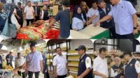 Pantau Harga dan Ketersediaan Bahan Pokok, Satgas Pangan Polda Sulteng Sidak Pasar Tradisional dan Retail Modern