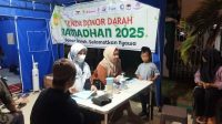 Pemerintah Kabupaten Tolitoli Gelar Donor Darah di Halaman Mesjid Jami Tolitoli
