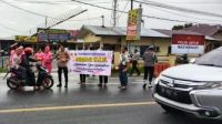 Polsek Pancur Batu Bersama Bhayangkari Melakukan Kegiatan Sosial Berbagi Takjil bagi Warga