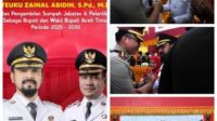 Kapolres Aceh Timur Hadiri Pelantikan Bupati Dan Wakil Bupati Aceh Timur Periode 2025 – 2030