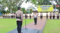 Upacara Kenaikan Pangkat Pengabdian KOMPOL ke AKBP Digelar di Mapolres Tolitoli