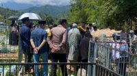 Polsek Baolan Laksanakan Pengawalan pemakaman Alm. Abu Sahman H.Mallu