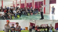 Polda Sulteng: Kepala SPN Menggelar Giat Sosialisasi Sekaligus Salurkan Bansos kepada Warga