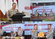 Kapolda Sulteng Pimpin Taklimat Akhir Audit Kinerja dan Gelar Operasional, Ini Penekanannya!