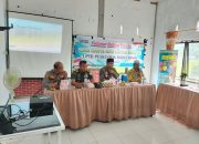 Camat Darul Ihsan Buka Acara Lokmin Lintas Sektoral Triwulan II Tahun 2025 di UPTD Puskesmas