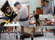 Polda Sulteng Gelar Pencucian Pataka ‘Wira Dharma Brata’ Menjelang Hari Bhayangkara Ke-79