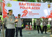 Sambut Hari Bhayangkara ke-79, Polda Aceh Gelar Bakti Religi di Kuburan Massal Ulee Lheue