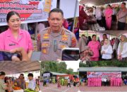 Giat Pasar Murah Polresta Palu di Serbu Warga, Harga Bahan Pokok Terjangkau
