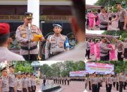 59 Personel Polresta Palu Naik Pangkat, Kapolresta Tekankan Profesionalitas Kinerja