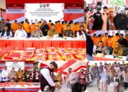 Gubernur Sulteng Hadiri Pemusnahan 40 Kg Sabu, Tegaskan Perang Total terhadap Narkoba