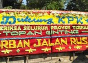 Kantor Dinas Pekerjaan Umum Dan Penataan Ruang Provinsi Sumatra Utara dapat Papan Bunga Atas Dukungan untuk KPK