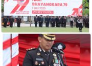 Hari Bhayangkara ke-79, Kapolres Tolitoli Bacakan Sambutan Kapolda Sulteng