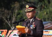 Polres Pakpak Bharat Laksanakan Upacara Peringatan Hari Ulang Tahun Bhayangkara ke 79 Tahun 2025 di Salak Pakpak Bharat