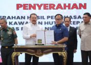 Satgas PKH Serahkan 833 Ribu Hektare ke PT Agrinas