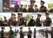 Pelantikan dan Serah Terima Jabatan Eselon III Lingkup Kejati Sulteng