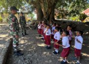 Wasbang di Sekolah Dasar oleh Satgas Pamtas RI – RDTL