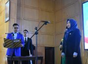 Walikota Lantik dan Ambil Sumpah Dra. Suhartini Sebagai Sekda Kota Langsa